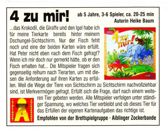 4 zu mir!