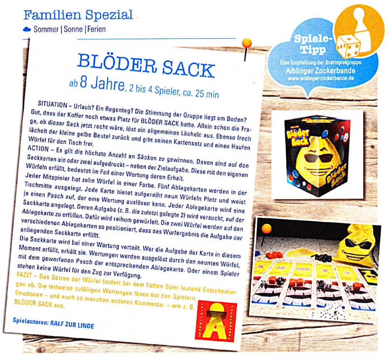 Blöder Sack
