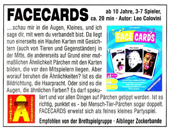 Facecards