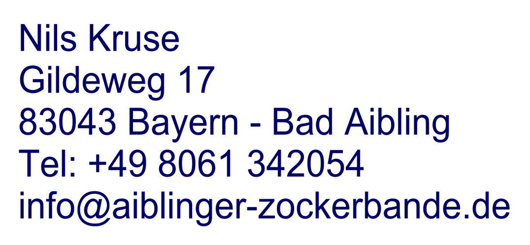 Anschrift Nils Kruse